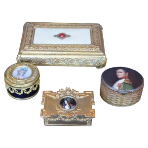 Collection of Four 19th Century French Boxes