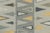 Mid-Century Modern Rug & Kilim’s Scandinavian Style Rug With Gray, Beige and Gold Geometric Pattern For Sale - Image 3 of 7