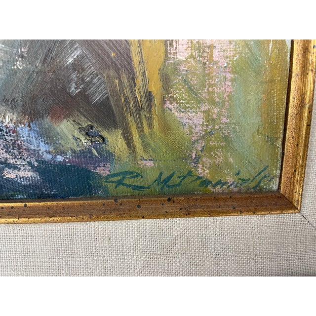 California Coast Plein Air, R. M. Daniels Oi Paintingl, c.1970 For Sale In San Francisco - Image 6 of 6