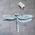 Farmhouse Vintage Cast Metal Insect Tablecloth Weights Set 6 Clips Ladybug Dragonfly Bee For Sale - Image 3 of 10