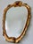Hollywood Regency Italian Carved, Gilt Wood Silver & Gold Scalloped Shell Motif Mirror For Sale - Image 9 of 18