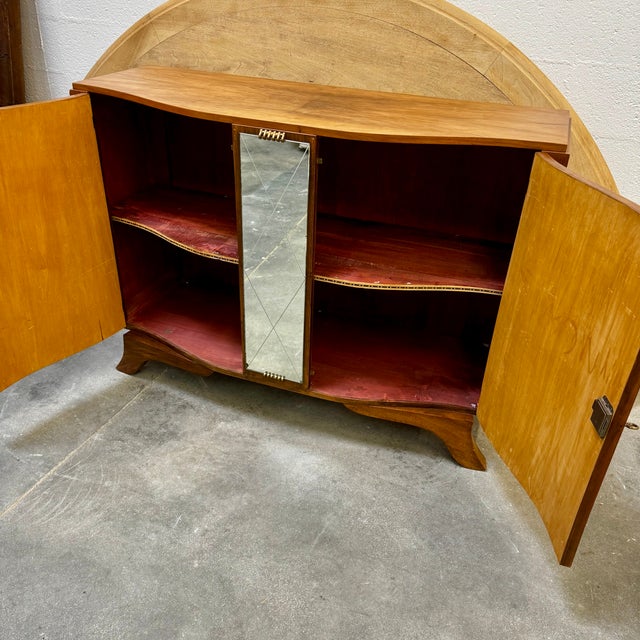 Art Deco Sideboard with Mirror, 1960s For Sale - Image 13 of 18