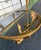 Italian LaBarge Floral Gilt Hall Mirror For Sale - Image 9 of 11