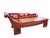 Vintage Chinoiserie Red Lacquer Princess Daybed 90" W For Sale - Image 4 of 15
