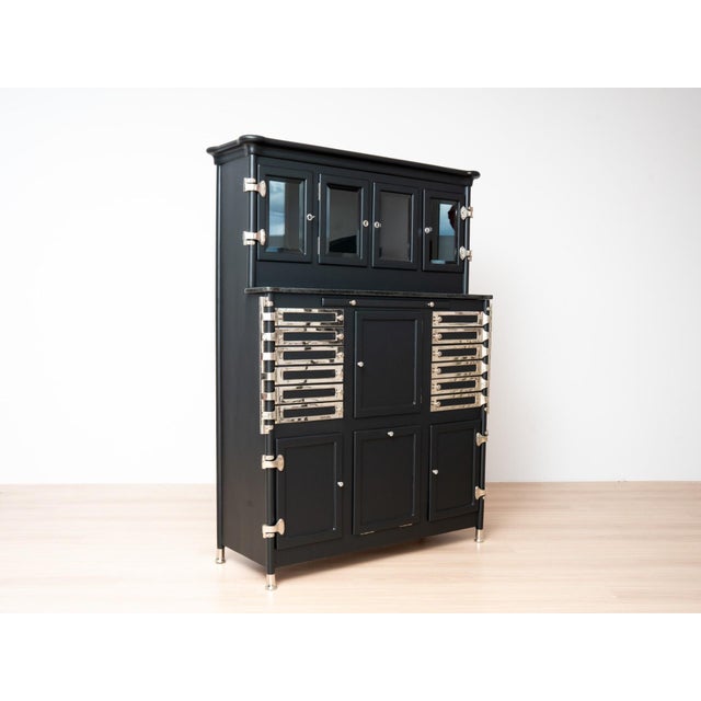 Wood German Dental Instrument Cabinet by Arnold Biber, Pforzheim, 1920 For Sale - Image 7 of 18