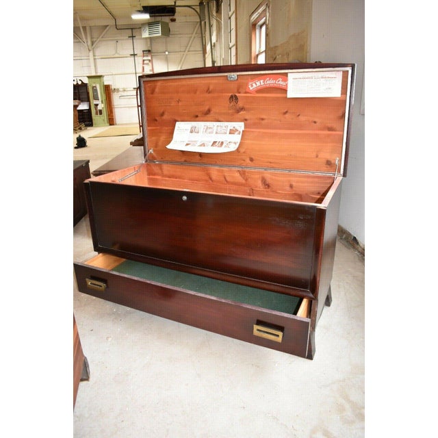 Mid Century Modern Mahogany Lane Cedar Hope Chest Chairish