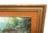 Rustic Antique Painting: Mountain Landscape With Rustic Country Houses For Sale - Image 3 of 12