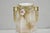 Ceramic Antique Nippon Twin Handled Pink Hand Painted Porcelain Hexagon Gold Rimmed Vase For Sale - Image 7 of 13
