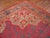 1930s Red-Green Medallion Antique Turkish Oushak Rug 12' X 23' Handknotted Wool Carpet For Sale - Image 4 of 7