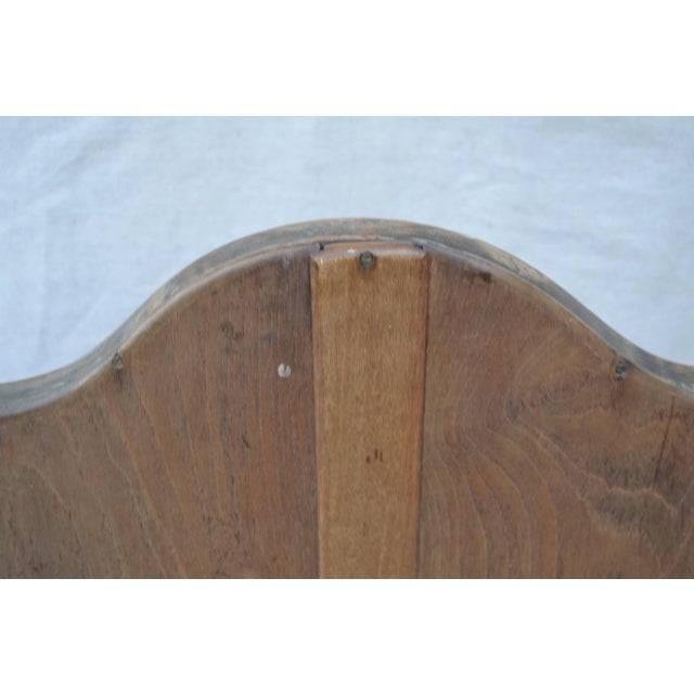 Wood George II Shaving Mirror on Stand For Sale - Image 7 of 13