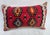 1910s Three Pillows Upholstered With Kilim Weave For Sale - Image 5 of 10