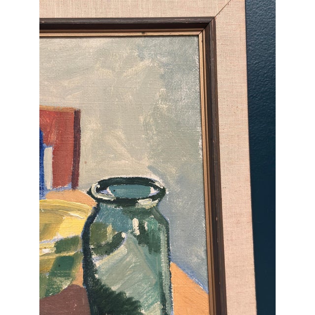 Eli Rasmussen, Opstilling, 1953, Oil Painting on Canvas, Framed For Sale - Image 7 of 18