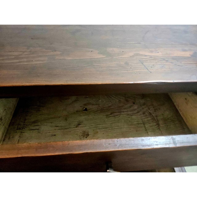 Antique Oak Baker's Table (C1890–1930) For Sale - Image 16 of 18