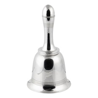 Vintage Silver Plated Bell-Form Cocktail Shaker from Hukin & Heath, 1930 For Sale