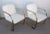 Metal Mid 20th Century Ludwig Mies Van Der Rohe Brno Style Chairs Gold Tone Flat Arm For Sale - Image 7 of 16