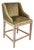 Connor Counter Stool - Olive Green Velvet / Limed Grey Oak Frame For Sale