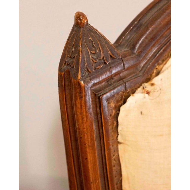 Wood Pair of French Bergères, circa 1830 For Sale - Image 7 of 8