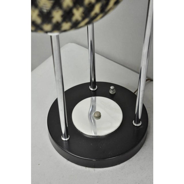 Vintage Mid Century Modern Woven Spun Fiberglass Triple Shade Table Lamp - Pair For Sale - Image 12 of 18