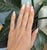 This minimalist diamond band is crafted in solid 14K gold and features a refined row of brilliant round diamonds for a...