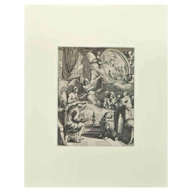Romeyn de Hooghe, La Manière de se Bien Preparer à La Mort, Etching, 1700 For Sale