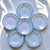 Ceramic 19th Century French Plates with Caumartin Pattern from KG Lunéville, 1890, Set of 6 For Sale - Image 7 of 7