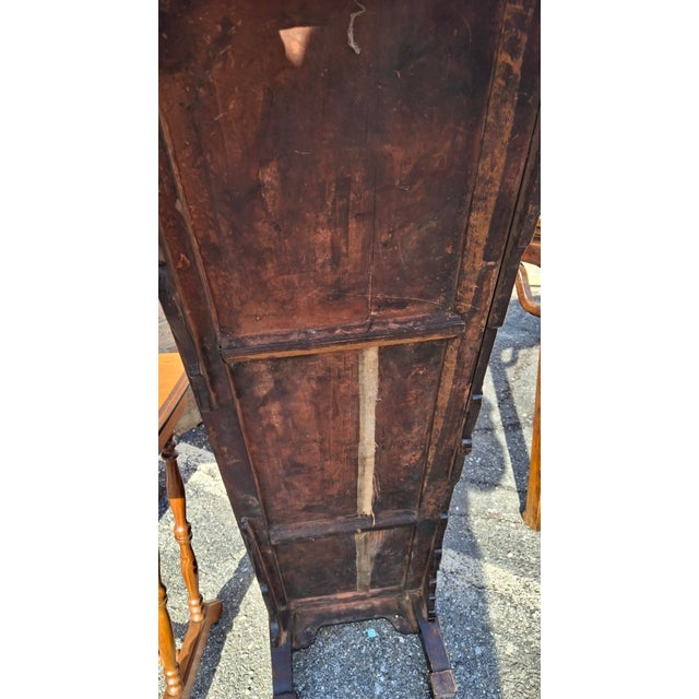 Chinese Rouge Lacquered and Carved Elmwood Kang Table, Circa 1850s For Sale - Image 10 of 10