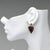 Contemporary 14KY Vintage Garnet Grape Cluster Dangle Earrings, 2 pieces For Sale - Image 3 of 3