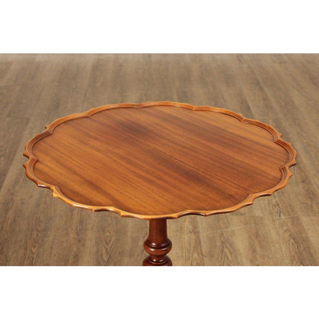 Brown Georgian Style Mahogany Tilt Top Table For Sale - Image 8 of 18