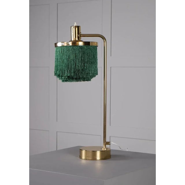Metal Model B-140 Table Lamp in Brass by Hans-Agne Jakobsson, 1960s For Sale - Image 7 of 10