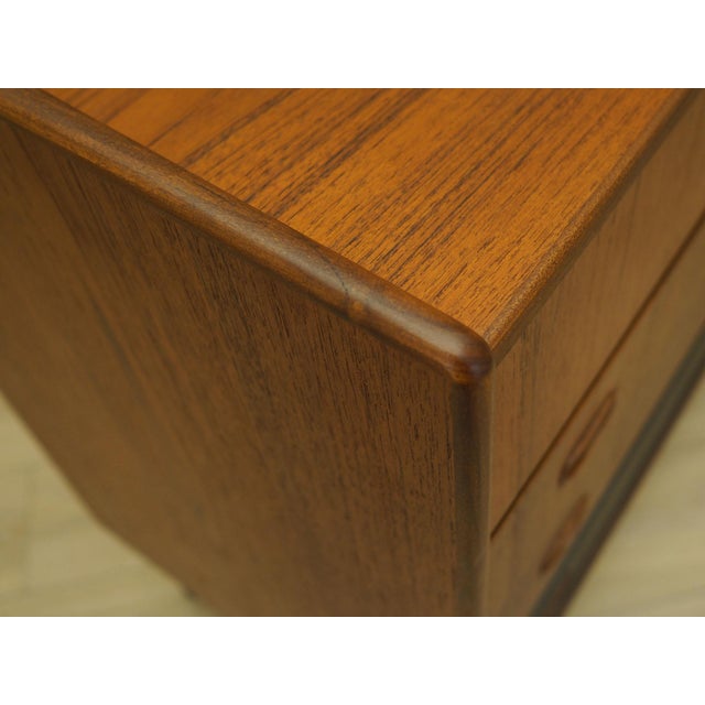 Orange Vintage Danish Teak Dressing Table, 1970s For Sale - Image 8 of 18