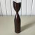 Danish Modern Hand Turned Rosewood Candlestick For Sale - Image 4 of 6