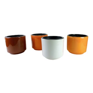 Vintage Mid Century Architectural Pots - Set of 4 For Sale