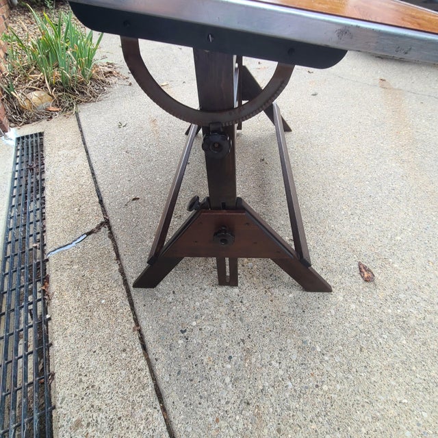 Pre 1956 Anco-Bilt drafting table in excellent condition. Highly desirable collectable with real usability. Top dimensions...