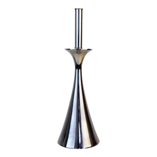 Laurel Chrome Cone Lamp For Sale