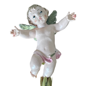 Vintage Angel Lamp Finial