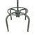 Vintage Industrial Adjustable Drafting Stool With Backrest and Footrest For Sale - Image 4 of 18
