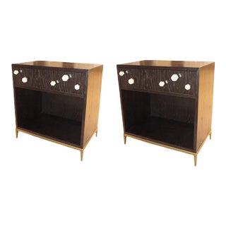 Contemporary Apollo Bedside Table Set For Sale