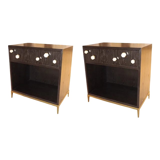 Contemporary Apollo Bedside Table Set For Sale