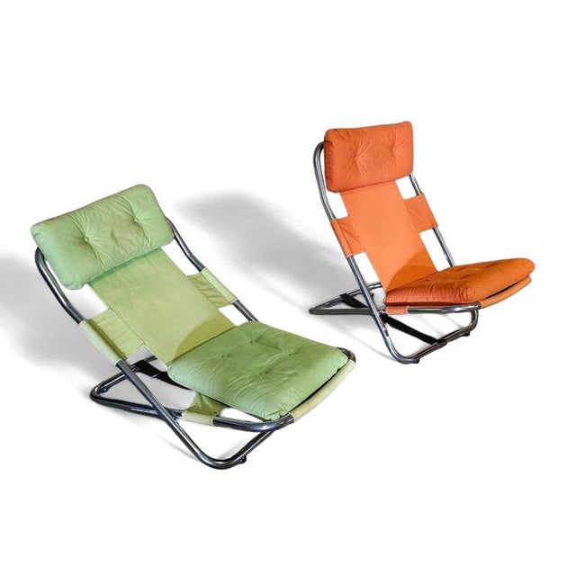 Viggen Armchair by Borje Johanson for Värnamo Bedding Ab, 1970s, Set of 2 For Sale - Image 9 of 18