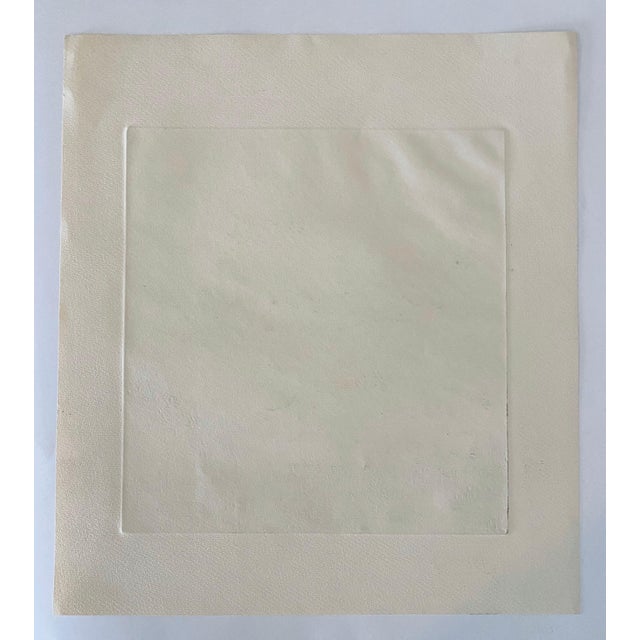 Mid 20th Century Robert A. Birmelin, The Burning Tower, American Modernist Abstract Etching For Sale - Image 5 of 6