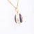 Metal Vintage 14k Gold and Blue & White Enamel Figural Russian Style Egg Charm Pendant For Sale - Image 7 of 12