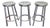 Counter Stools by Naoto Fukasawa (Deja-Vu) for Magis - Set of 3 For Sale