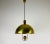 Mid-Century Modern Polished Brass Pendant Lamp by Florian Schulz, 1970s, Germany For Sale - Image 3 of 13