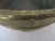Asian Antique Asian 19th Century Large Footed Brass Bowl For Sale - Image 3 of 7