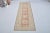 1960s Muted Modern Design Faded Wool Runner Csrpet For Sale - Image 11 of 11