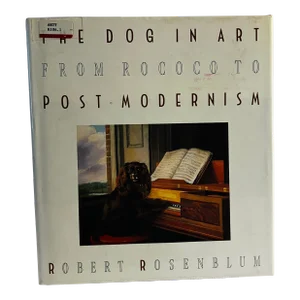 1980s The Dog in Art Book