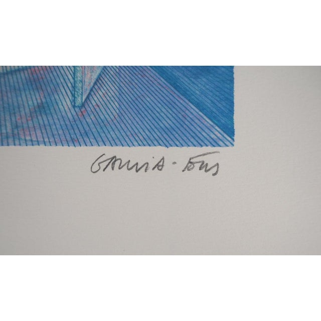 Pierre Garcia-Fons, View from the Window, Lithograph For Sale - Image 8 of 9