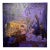 Contemporary Candlelit Still Life Oil Painting on Canvas by Tara Sabini For Sale