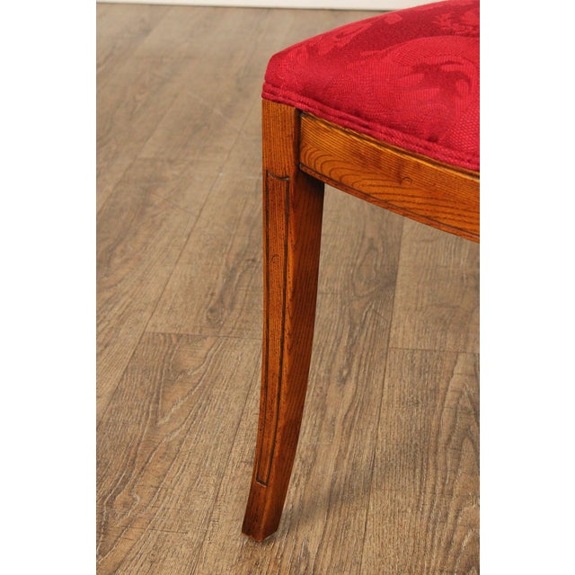 Henredon Charles X Empire Style Set of Six Dining Chairs For Sale - Image 10 of 12