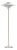 1044-G Aluminum Floor Lamp from Frandsen For Sale